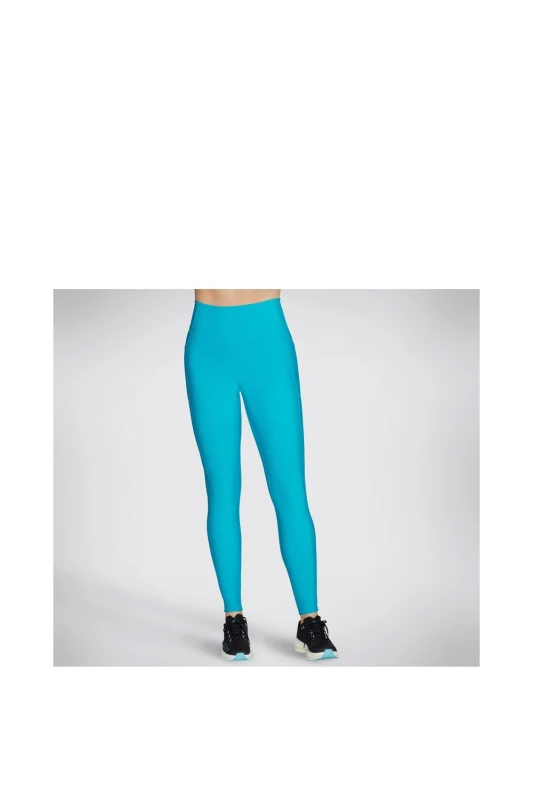 Image of Skechers GOFLEX Rib Legging Blue