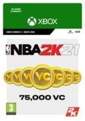 Image of NBA 2K21 75000 Coins Xbox One Series X