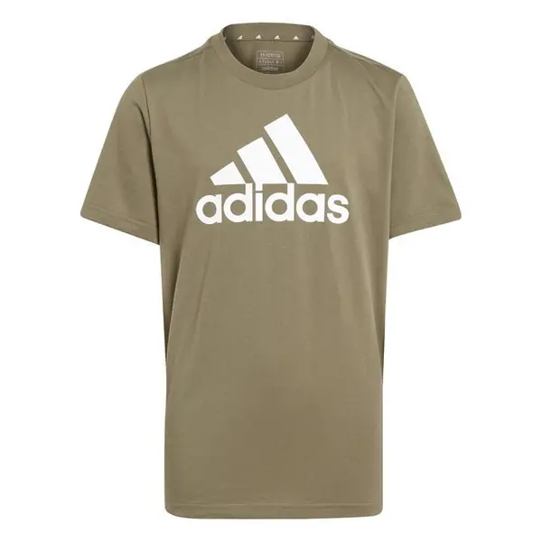 Image of adidas Logo T Shirt Junior - Green 7 - 8 Years