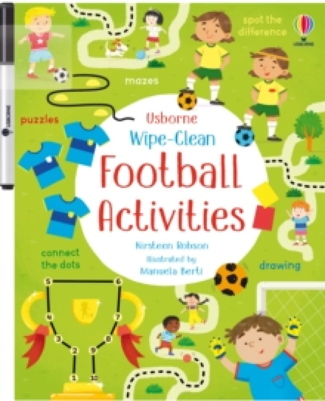 Image of Wipe-Clean Football Activities Paperback / softback