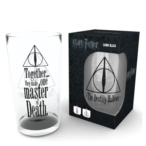 Image of Harry Potter Deathly Hallows Large Glass