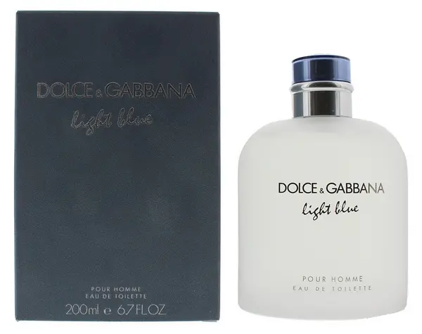 Image of Dolce & Gabbana Light Blue Pour Homme Eau de Toilette For Him 200ml