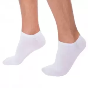 Image of Calvin Klein 2-Pack Colin Ankle Socks - White M/L