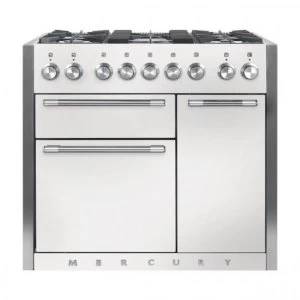 Image of Mercury MCY1000DFSD 93170 1000mm Dual Fuel Range Cooker - Snowdrop Finish