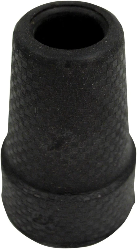 Image of Aidapt Deluxe Chequered Ferrule 22mm Black