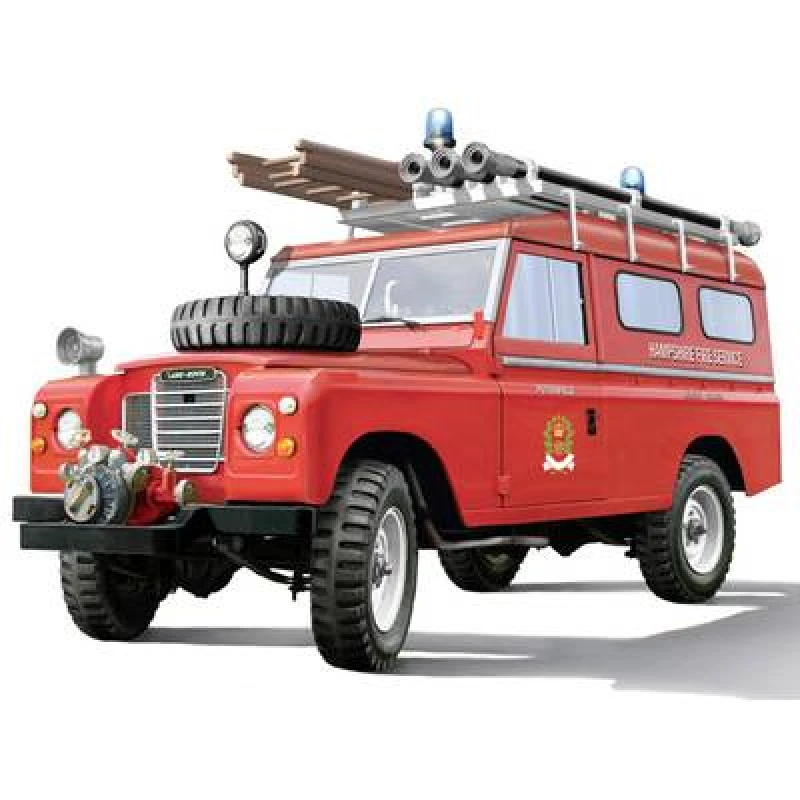 Image of Italeri Italeri 3660 Land Rover Fire Truck Model car assembly kit 1:24 3660