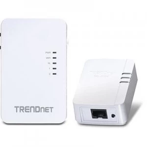 Image of Trendnet TPL-410AP + TPL-406E kit Ethernet LAN WiFi White 2 pc(s)