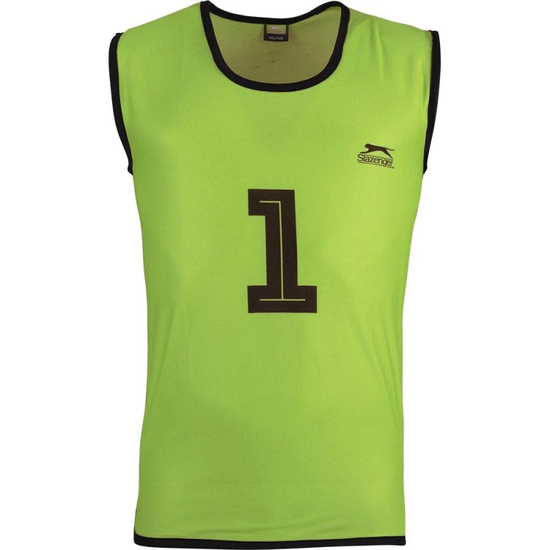 Image of Slazenger Slazenger 1-20 Numbered Bibs Green unisex Youths