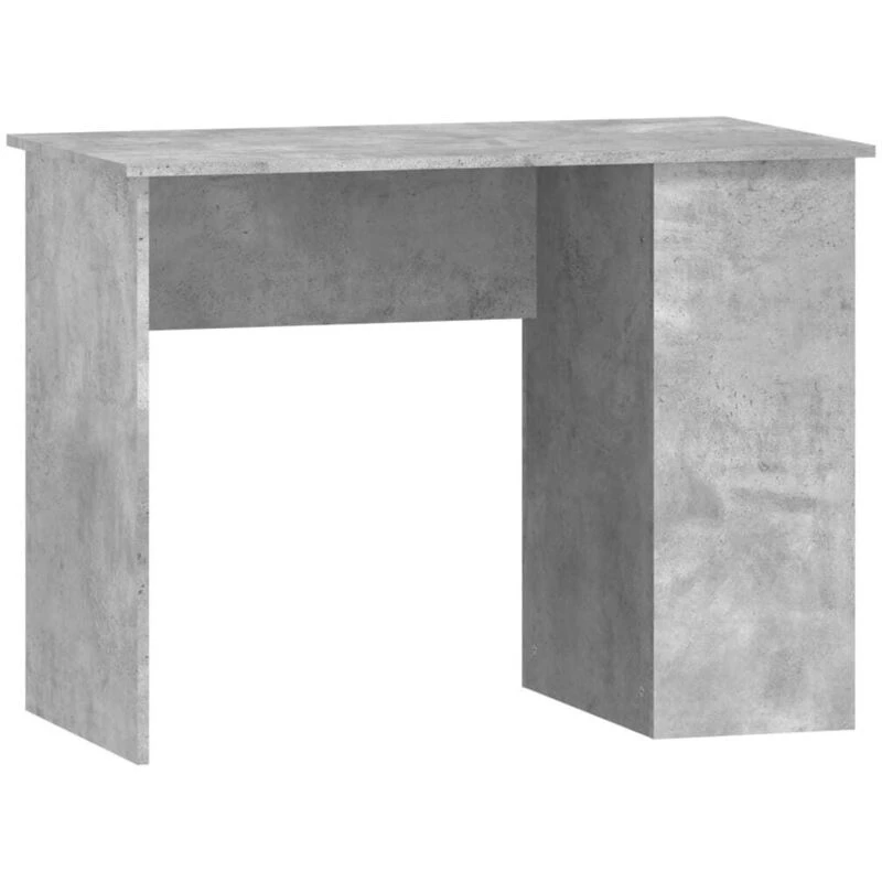 Image of VIDAXL Desk Concrete Grey 100x55x75 Engineered Wood Vidaxl 823028
