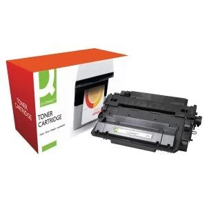 Image of Q-Connect HP 55X Black Laser Toner Ink Cartridge