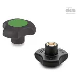 Image of Elesa - Lobe knob-VTT.32-C-B-M8-C17 Green
