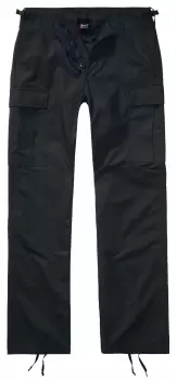 Image of Brandit Ladies BDU Ripstop Trousers Cargo Trousers black