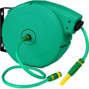Image of Tectake Hose Reel Green