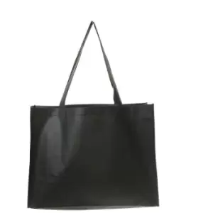 Image of United Bag Store Long Handle Tote Bag (One Size) (Black) - Black