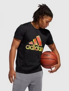Image of Adidas Summer Bos T-Shirt - Black