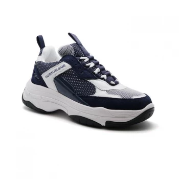 Image of Calvin Klein Jeans Maya SD Low Top Trainers - White/Navy
