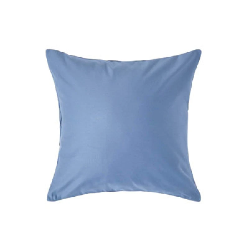 Image of Homescapes Continental Egyptian Cotton Pillowcase 1000 TC, 40 x 40cm Blue