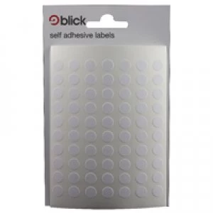 Image of Blick White 8mm Round Label Bag Pack of 9800 RS000853