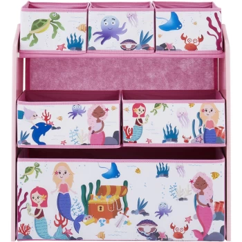 Image of Mermaid 3 Tier Kids Storage Organizer - Multi