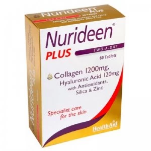 Image of HealthAid Nurideen plus Collagen 1200mg 60 Tablets