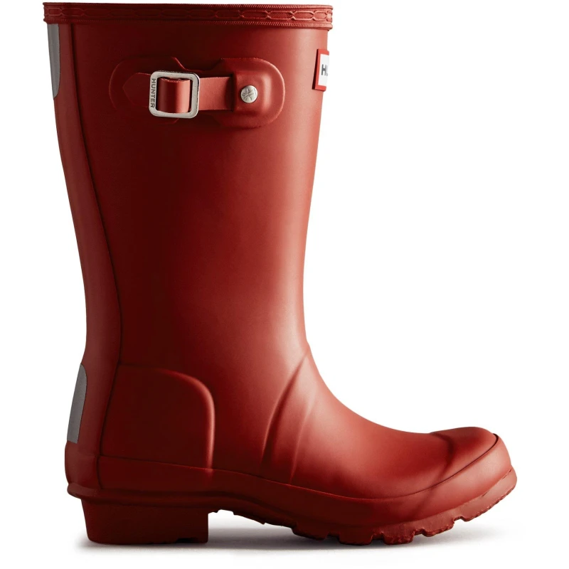 Image of Hunter Kids Orgnls Wellington Boots Military Red unisex 4 (36.5)