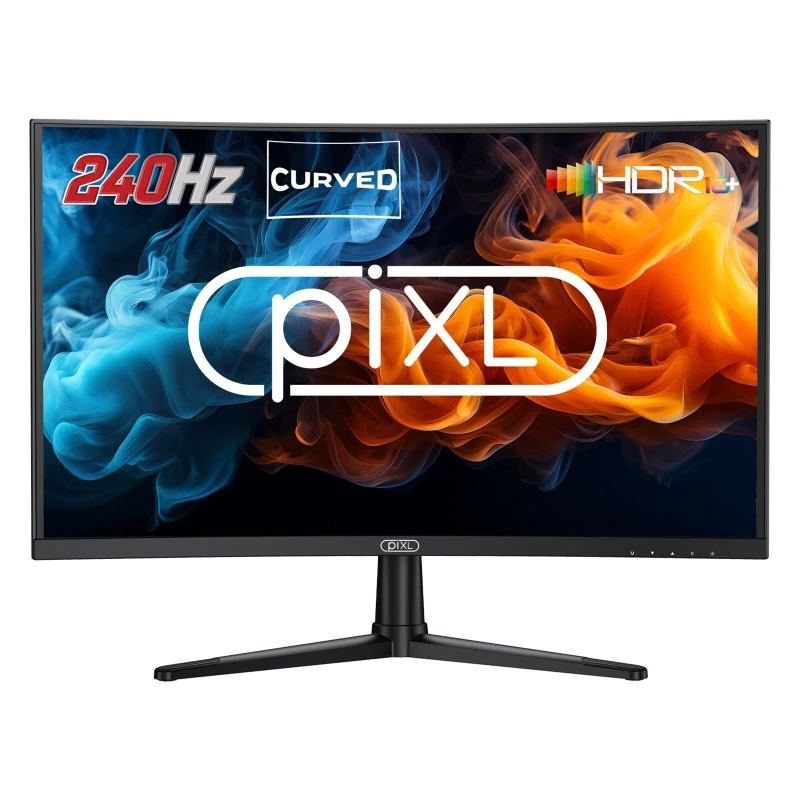 Image of piXL piXL 27" Full HD 240Hz Curved Gaming Monitor (PX27CC301B) MOPIX-PX27CC301B