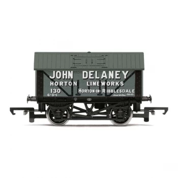 Image of Hornby John Delaney, 8T Lime Wagon, No. 130 - Era 2/3 Model Train