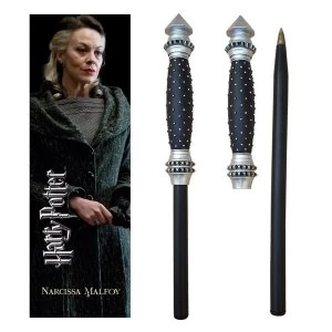 Image of Harry Potter Narcissa Wand Pen And Bookmark