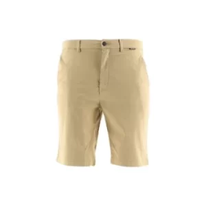 Image of Calvin Klein Travertine Sateen Slim Fit Shorts