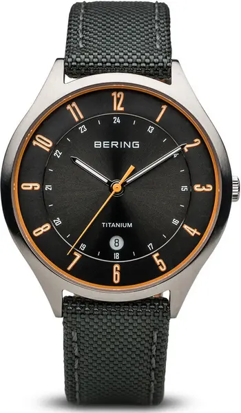 Image of Bering Watch Titanium Mens - Black BNG-337