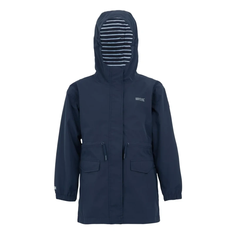 Image of Regatta Ballina Jacket Juniors - Blue Blue S