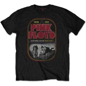 Image of Pink Floyd - AHM Tour Unisex Medium T-Shirt - Black
