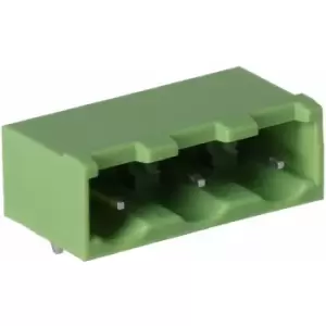 Image of TruConnect 211882 7.62mm 3 Way 15A 300V Header Right Angle Side Entry Closed