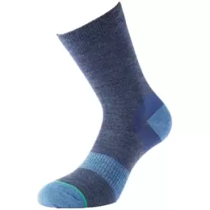 Image of Approach Walking Sock Ladies - Medium - Navy - Navy - 1000 Mile