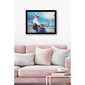 Image of SC0728 Multicolor Decorative Framed MDF Painting