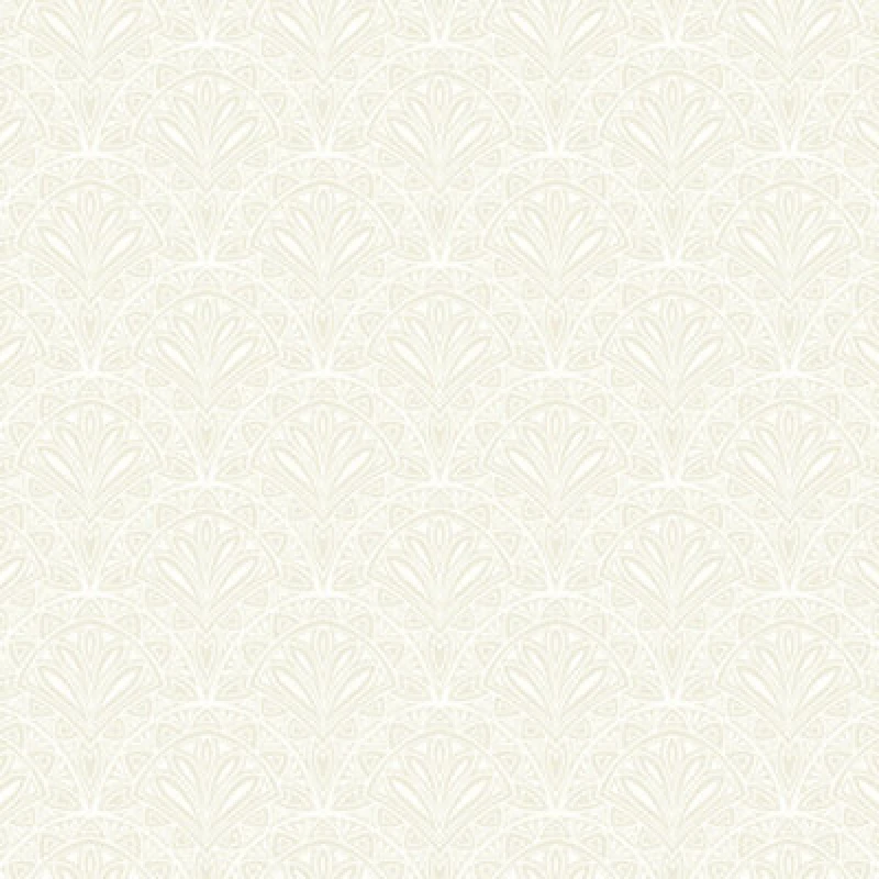 Image of Hoopla Walls Ditsy Deco Fan Sage Wallpaper