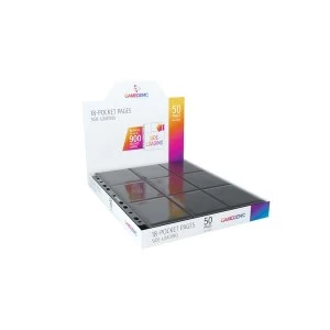 Image of Gamegenic Sideloading 18-Pocket Pages - 50 Sheets Included - Black