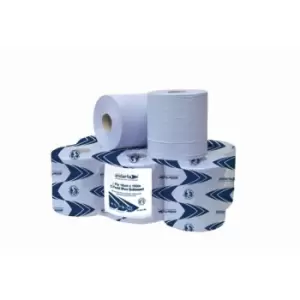 Image of Slingsby Centre Feed Rolls - Blue, 1 Ply, Case of 6