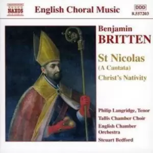Image of St Nicolas Christs Nativity Bedford by Benjamin Britten CD Album