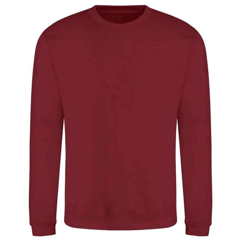 Image of AWDis AWDis Men Just Hoods Sweatshirt in Dark Red Size: X-Small Dark Red XS Male 5063527328564