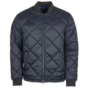 Image of Barbour Mens Umble Quilted Jacket Navy/Midnight Small