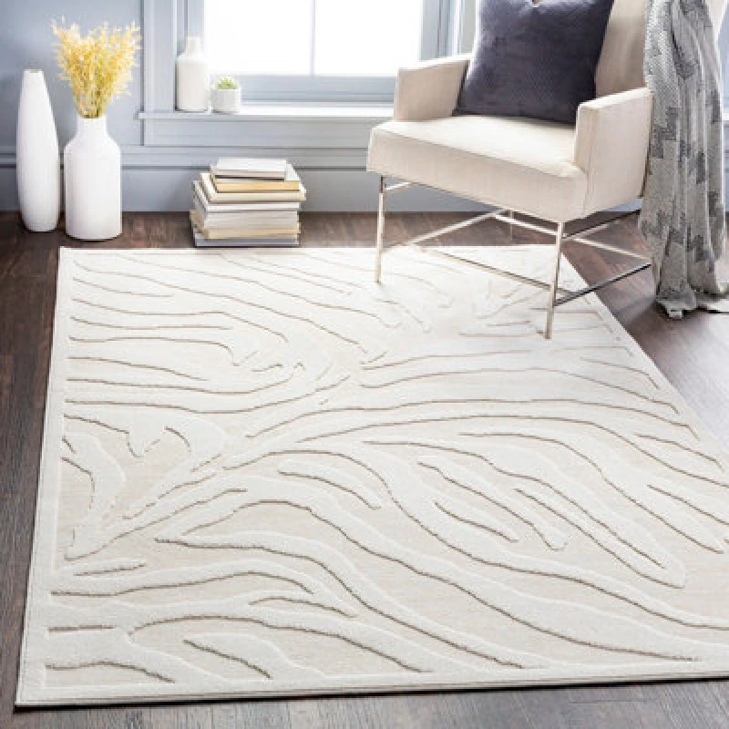 Image of Livabliss Greenwich-Modern Beige In- & Outdoor Rug 160 X 220 Cm Easy Care, Non Shedding