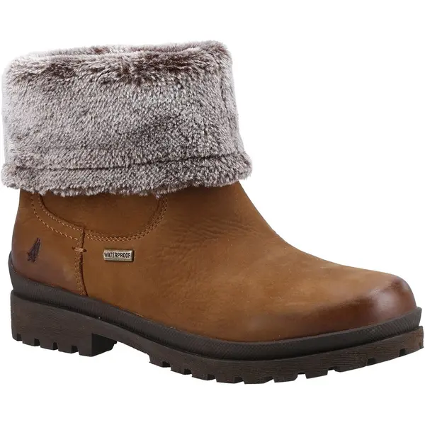 Image of Hush Puppies Womens Alice Pull On Warm Lined Waterproof Boots - UK 8