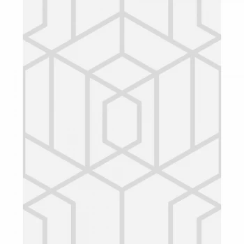 Image of Graham & Brown Julien Macdonald Disco Vogue Silver Wallpaper Paper