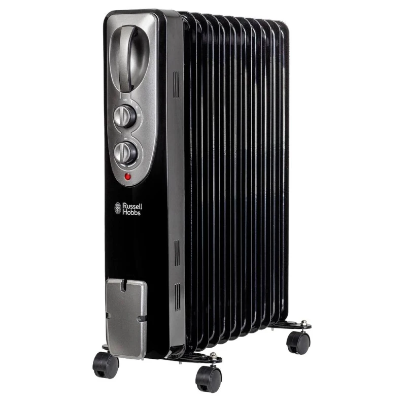 Image of Russell Hobbs RHOFR1106B Oil Filled Radiator Heaters 62.50cm Black 40469503000