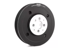 Image of RIDEX Crankshaft Pulley 3213B0011 Belt Pulley, crankshaft VW,AUDI,FORD,POLO (9N_),Transporter IV Bus (70B, 70C, 7DB, 7DK, 70J, 70K, 7DC, 7DJ)