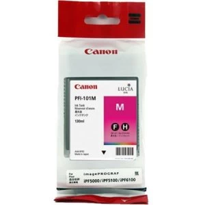 Image of Canon PFI101 Magenta Ink Cartridge