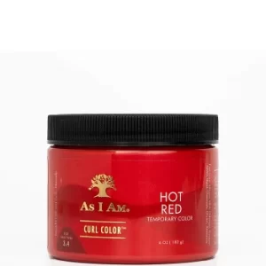 Image of As I Am Curl Color Hot Red 182g