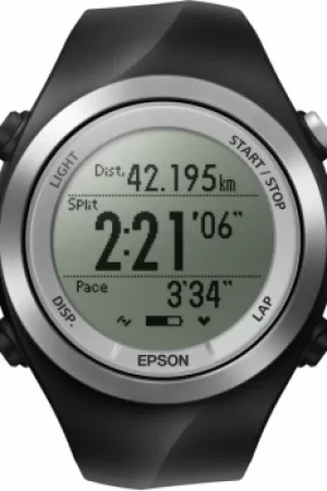 Image of Unisex Epson Runsense SF-710S GPS Bluetooth Smart Alarm Chronograph Watch E11E203013