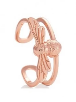 Image of Olivia Burton Lucky Bee Ring Rose Gold